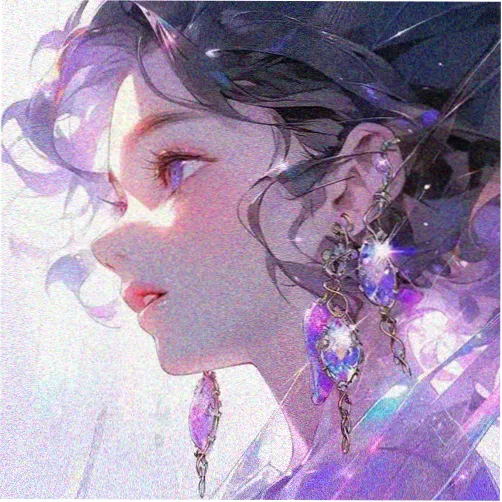 孤星主角原型头像示意图，银白背景与淡紫轮廓
